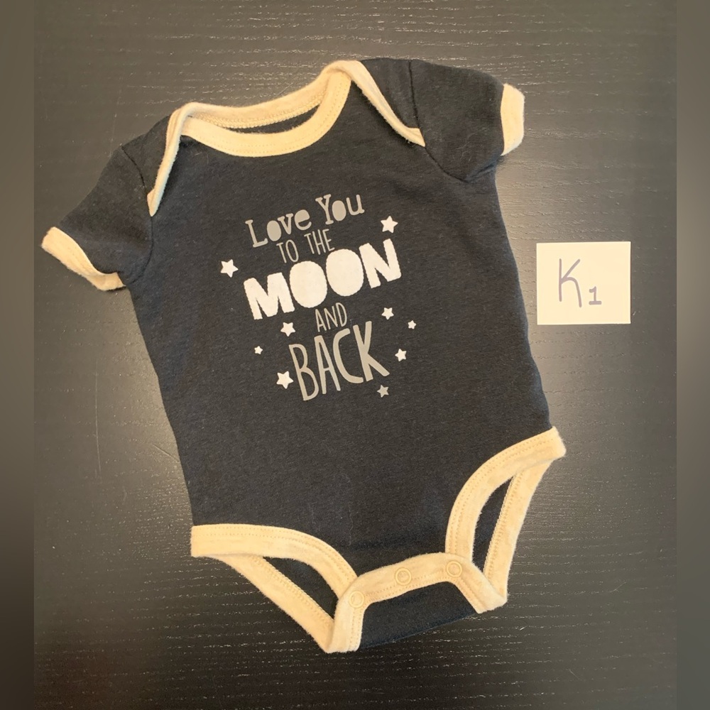 ⭐️5/$10.00⭐️ Love You to the Moon Onesie